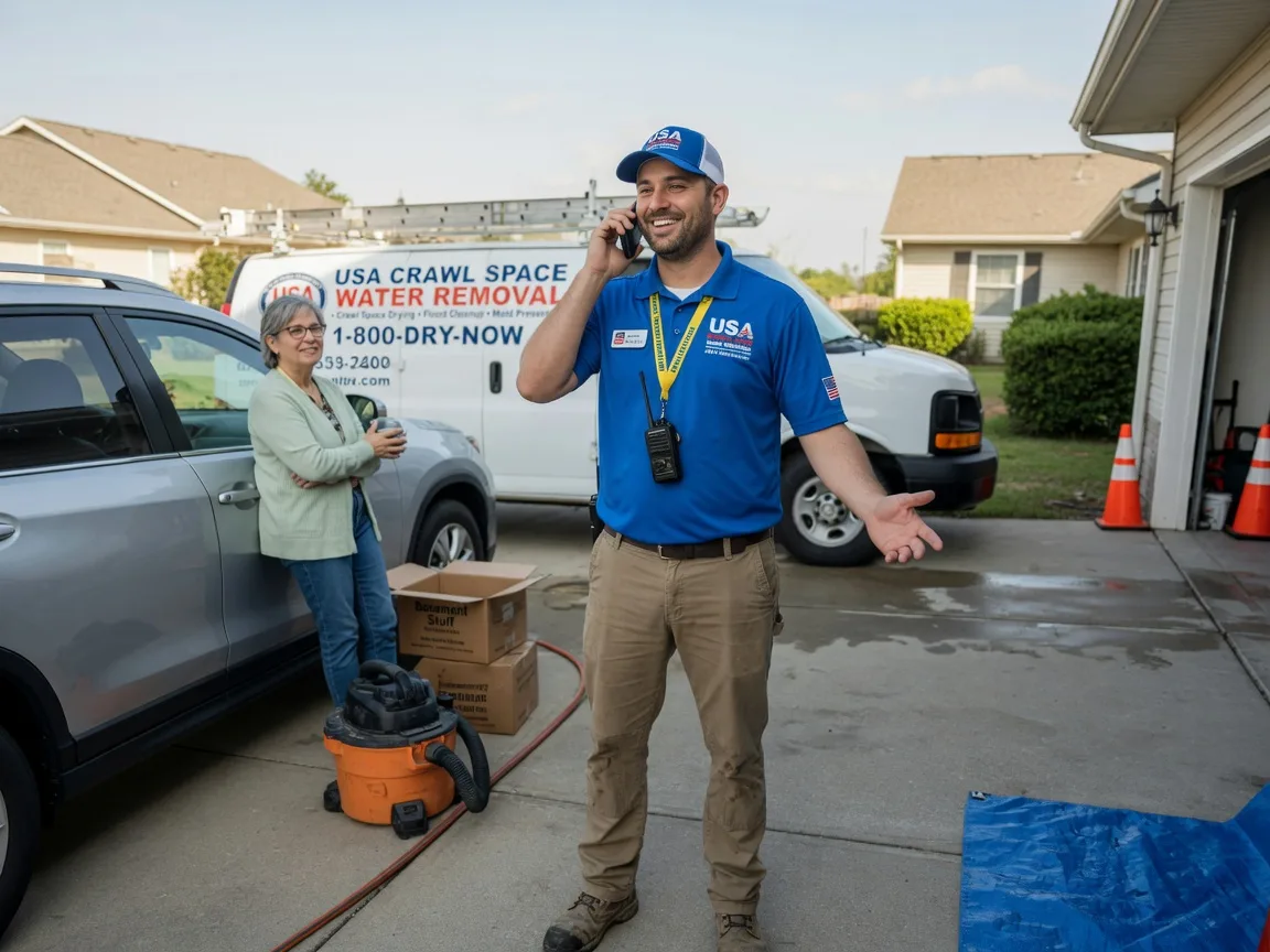 Crawl Space Water Removal South Point, OH FAQs